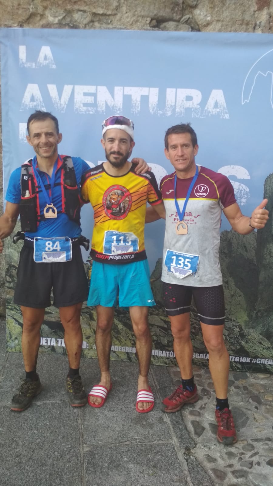 Podio masculino Ultra